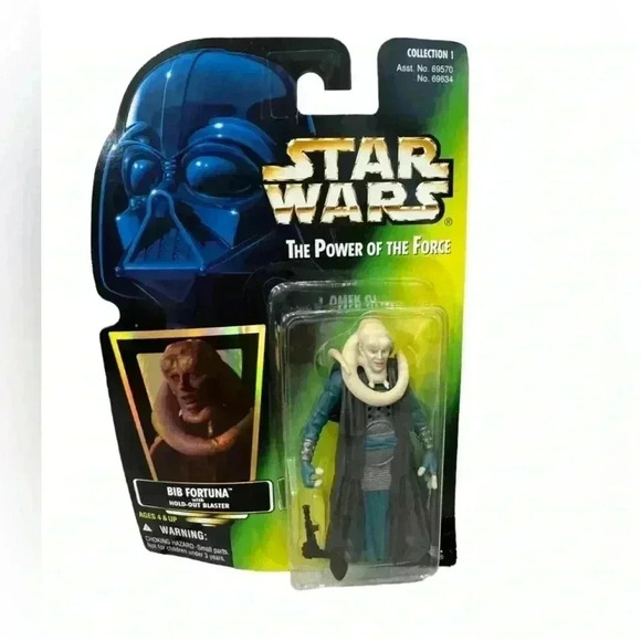 NEW IN BOX- Star Kenner Star Wars Bib Fortuna W/ Hold Out Blaster Action Figure - Picture 1 of 2